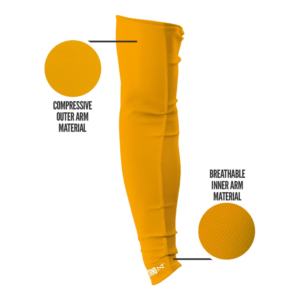 AirTek Arm Sleeves Yellow (1 Pair)