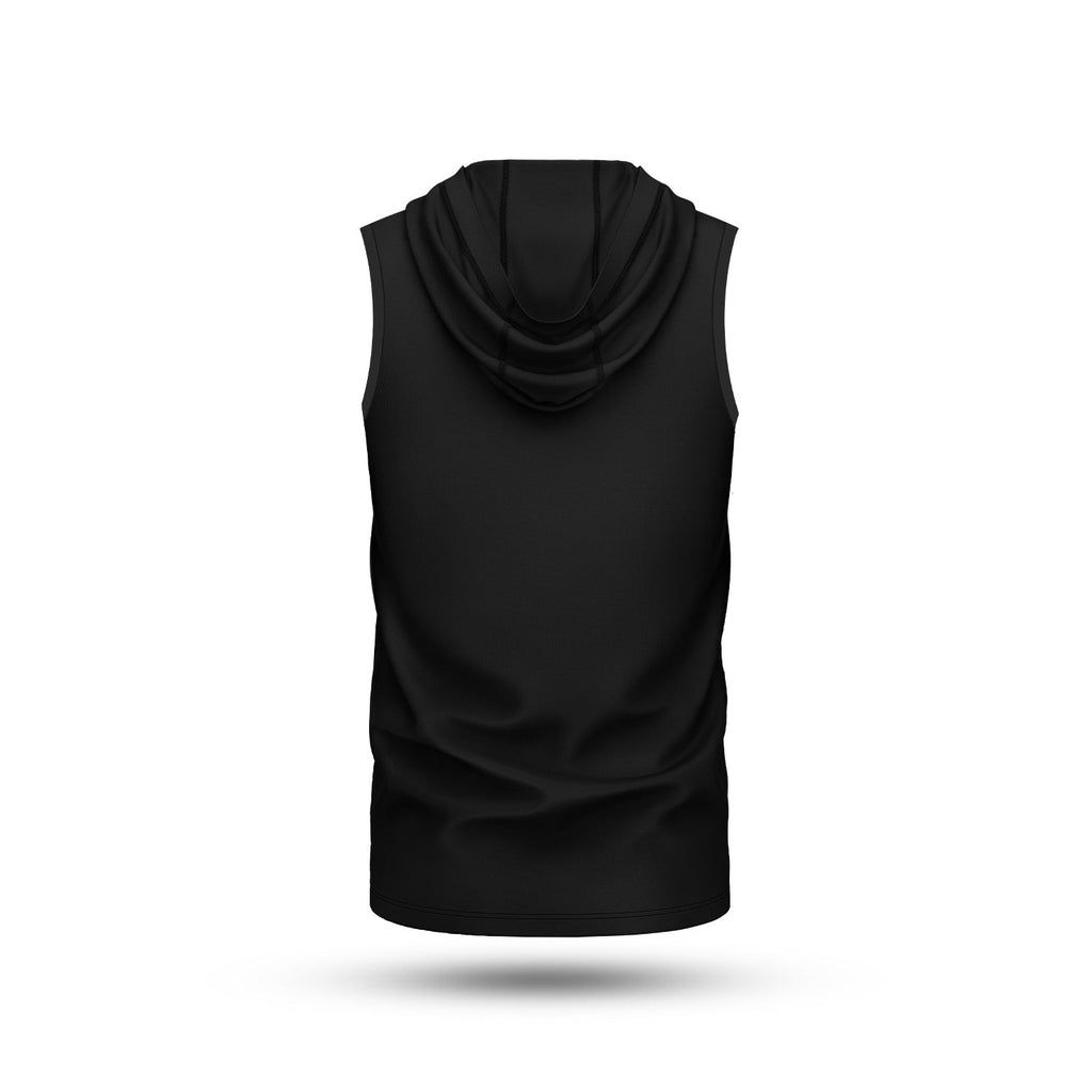 Team Lightweight Sleeveless Hoodie Black