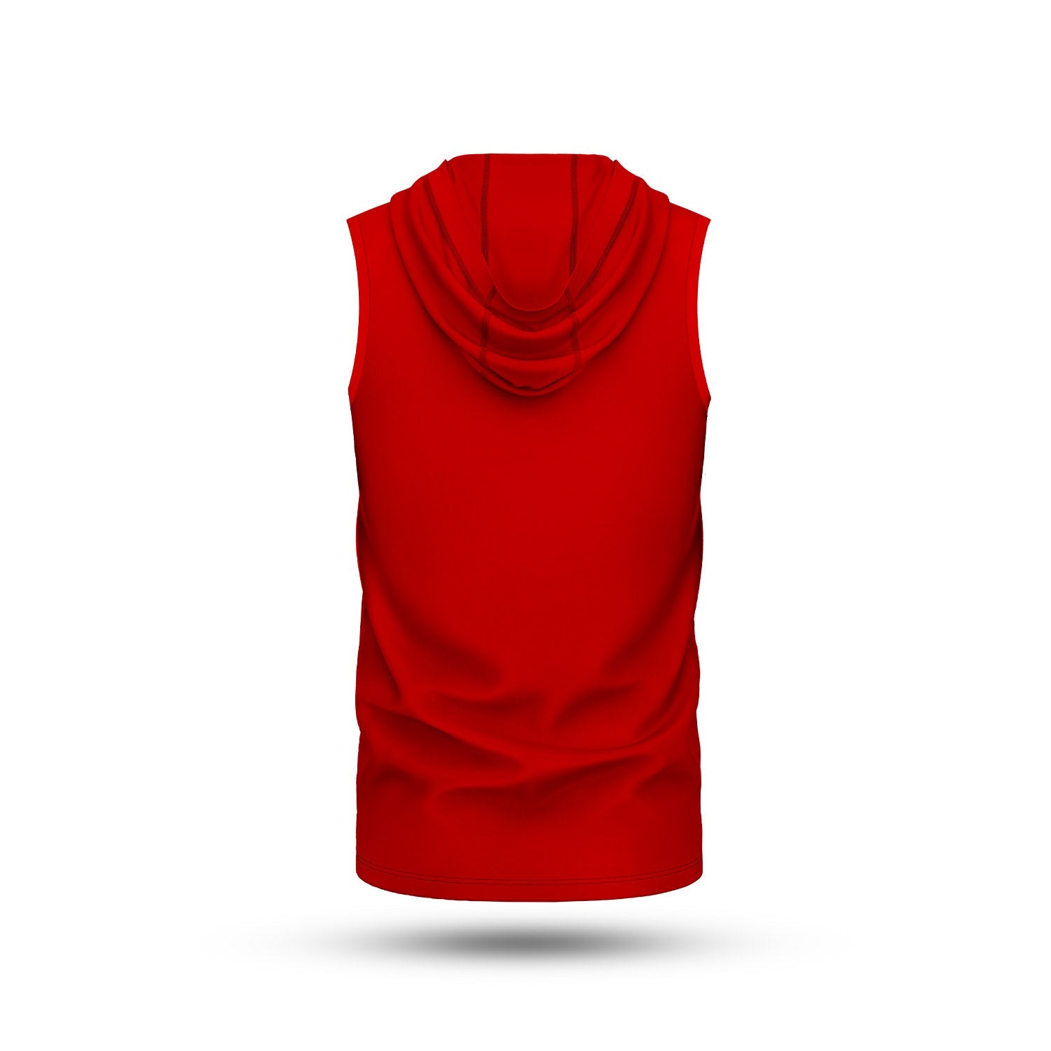 Team Lightweight Sleeveless Hoodie Red