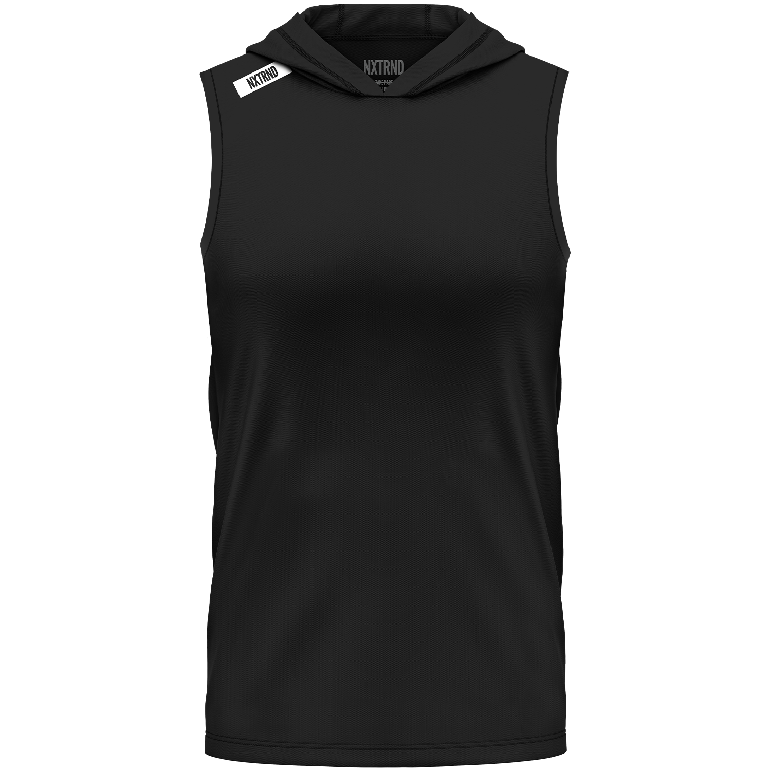 Team Lightweight Sleeveless Hoodie Black