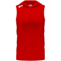 Team Lightweight Sleeveless Hoodie Red