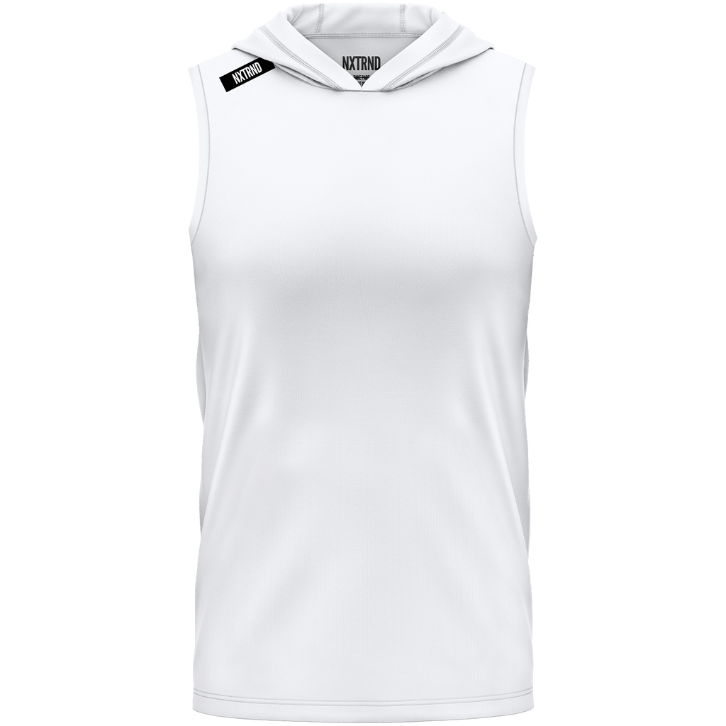 Team Lightweight Sleeveless Hoodie White