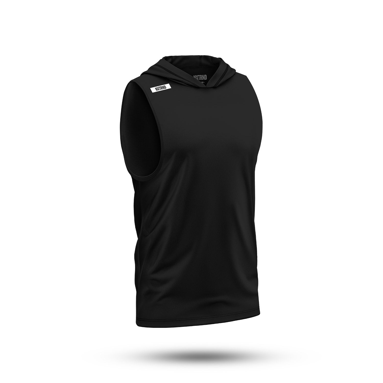 Team Lightweight Sleeveless Hoodie Black