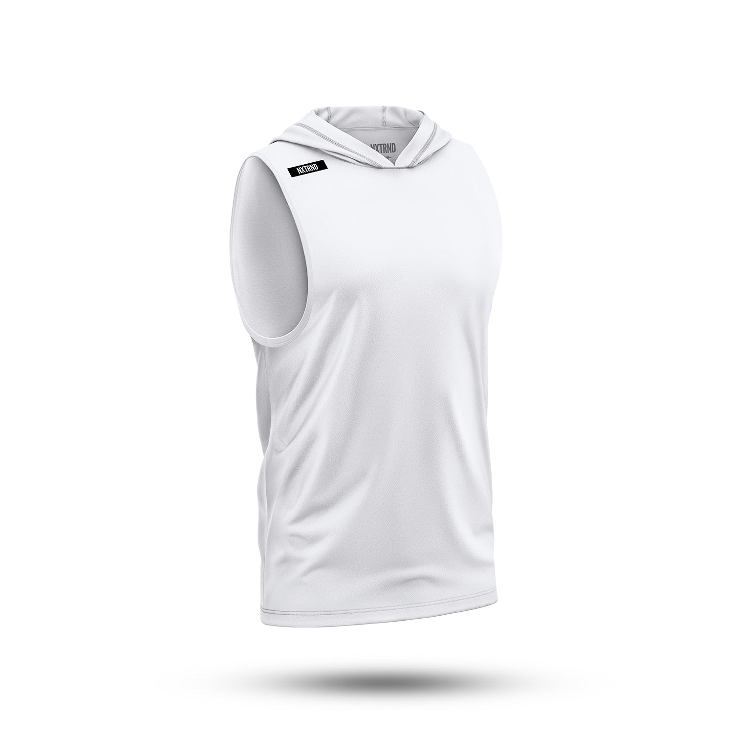Team Lightweight Sleeveless Hoodie White
