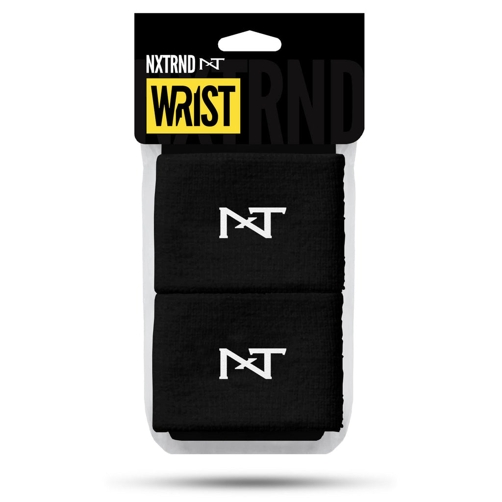 Wrist Bands Black (1 Pair)