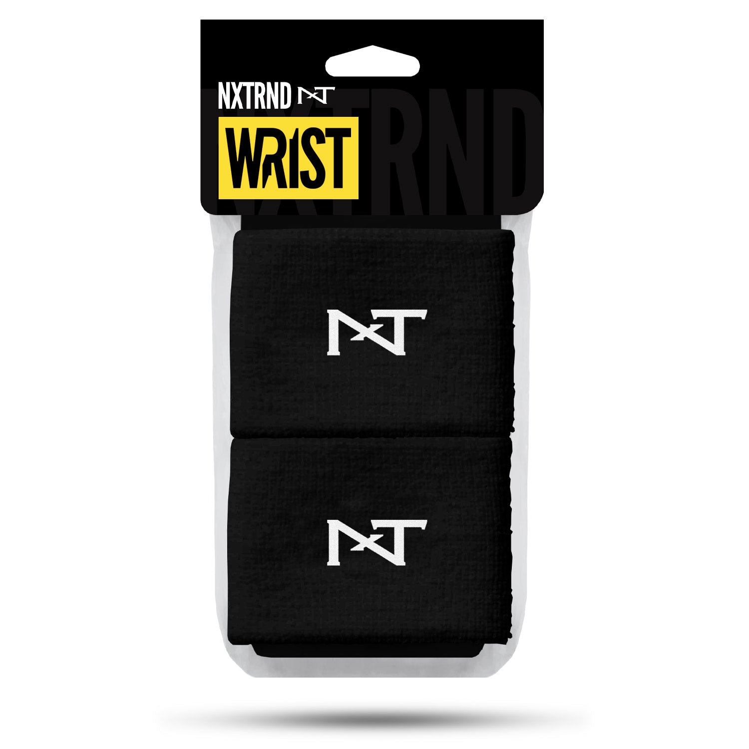 Wrist Bands Black (1 Pair)