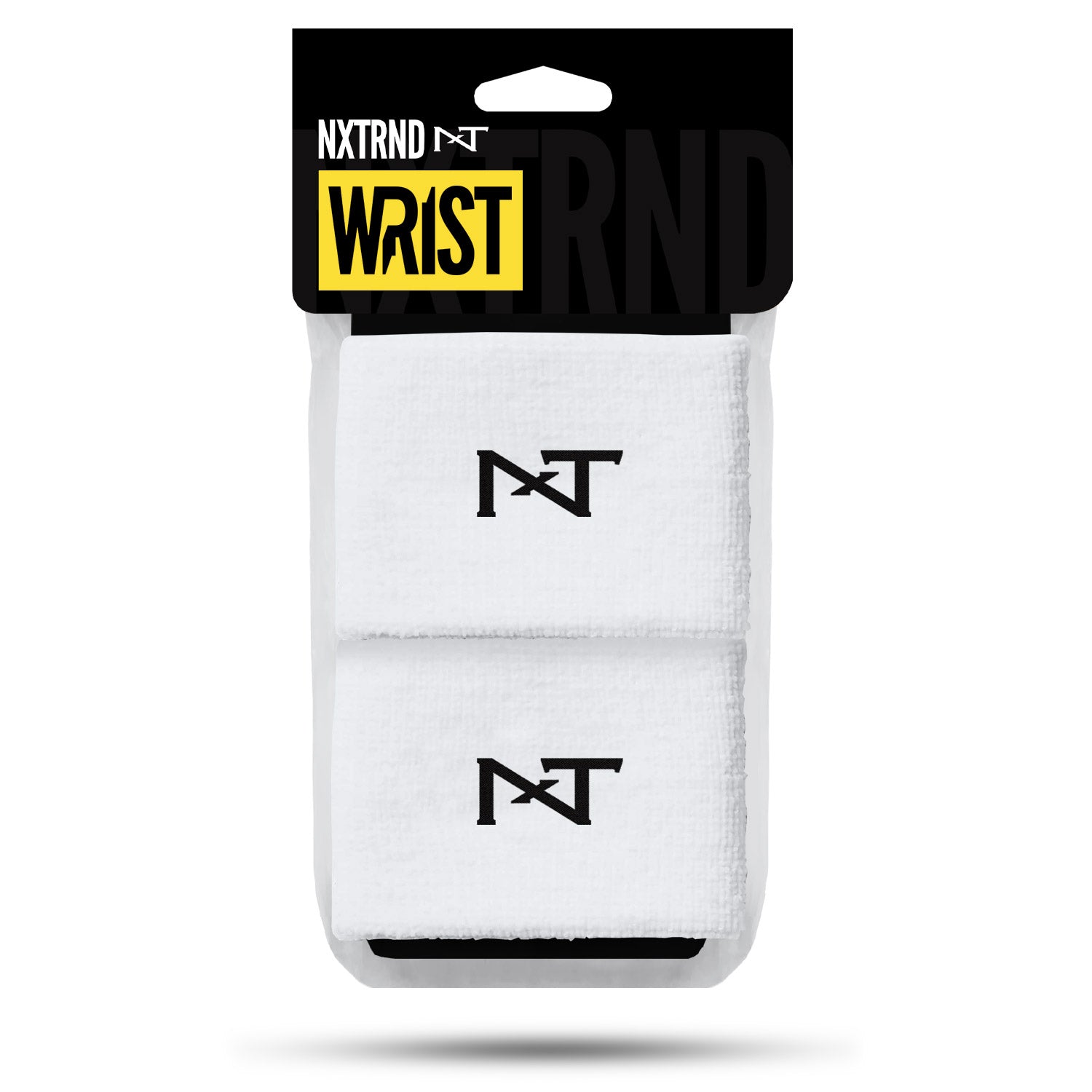 Wrist Bands White (1 Pair)